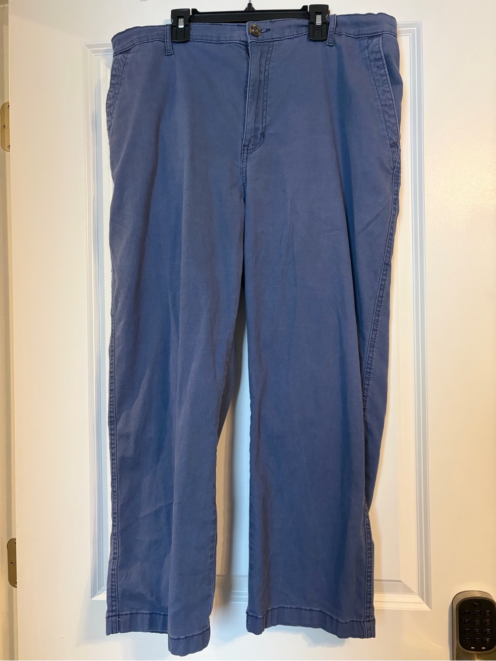 G.H. Bass & Co. Blue Straight-Leg Chinos